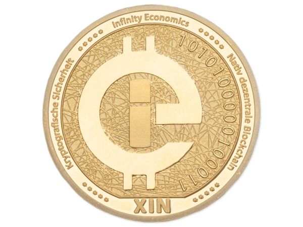 Vorderseite der goldenen Erinnerungsmünze